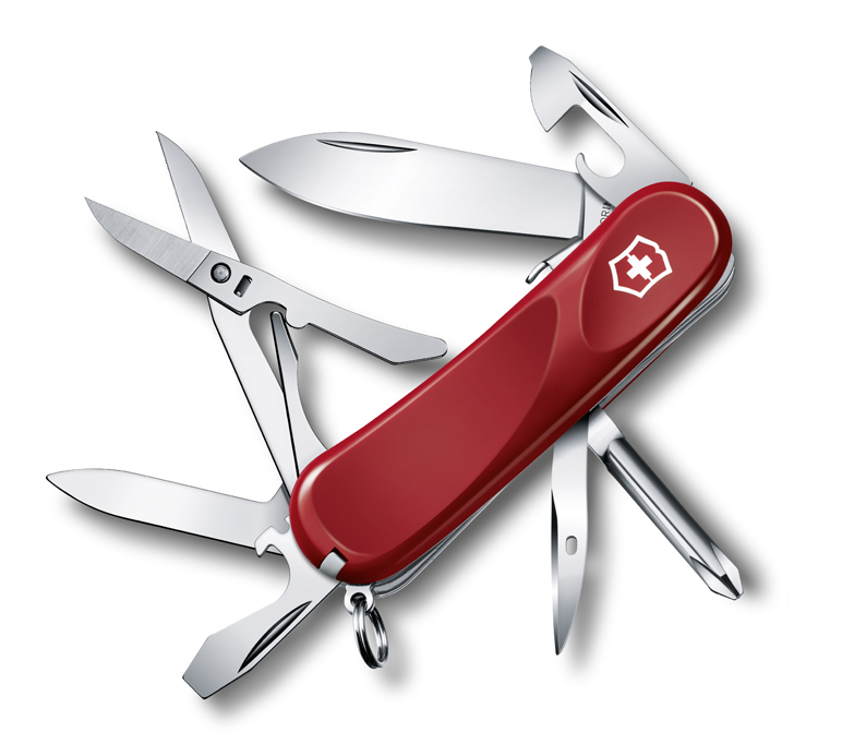 

Нож Victorinox Evolution S16, 85 мм, 14 функций, красный 2.4903.SE