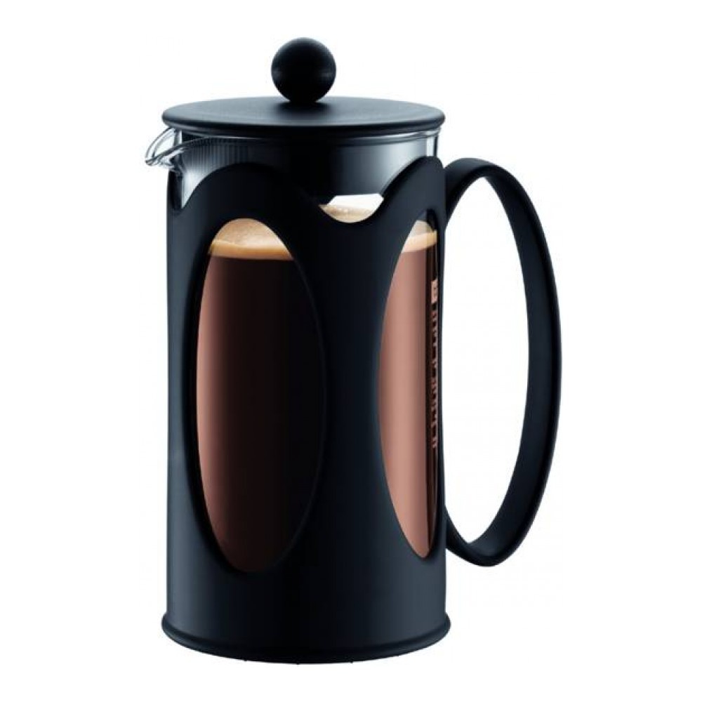 

Кофейник френч-пресс Bodum Kenya 1 л. черный 10685-01