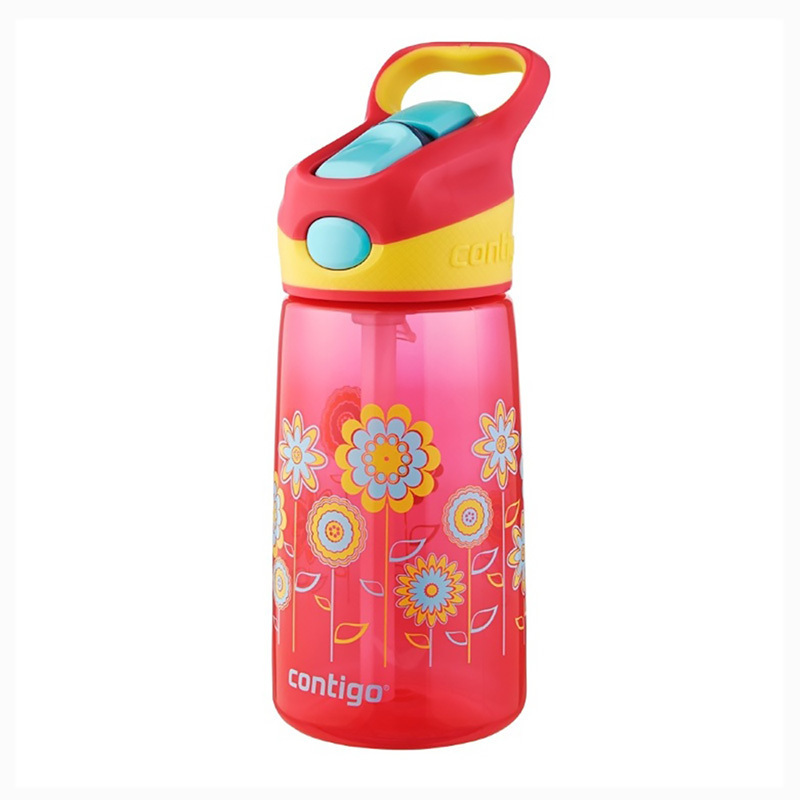 

Детская бутылочка Contigo Striker (0.42 литра), цветы, розовая contigo0349