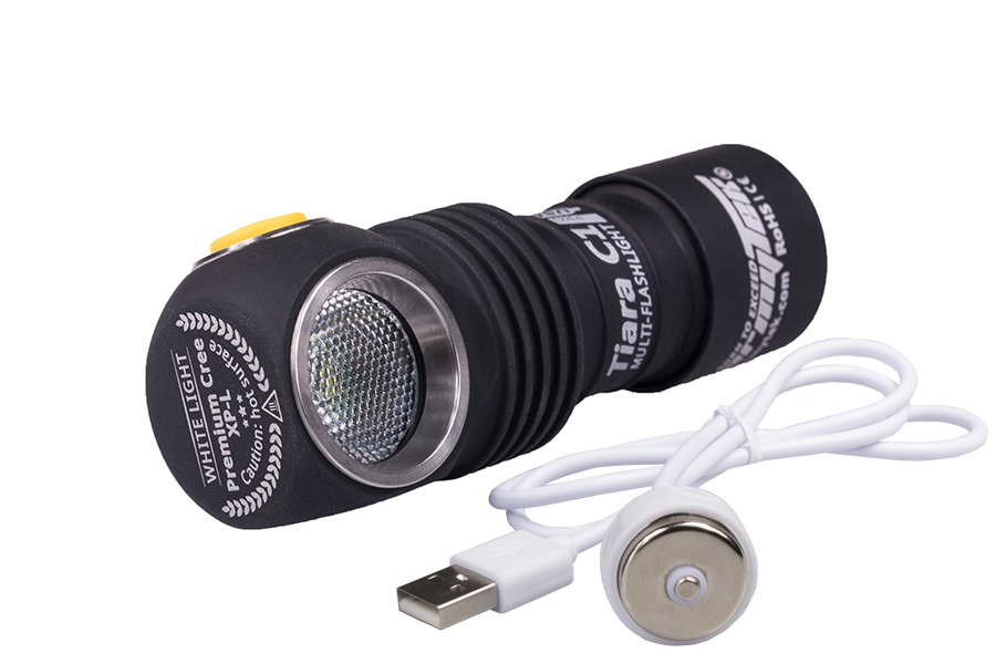 

Мультифонарь светодиодный Armytek Tiara C1 Magnet USB+18350, 1050 лм, аккумулятор F00203SC