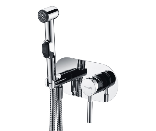 

Main 4138 Встраиваемый смеситель для душа с гигиенической лейкой WasserKRAFT Серия Main 4100