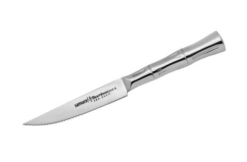 Нож кухонный стальной для стейка Samura BAMBOO SBA-0031/Y