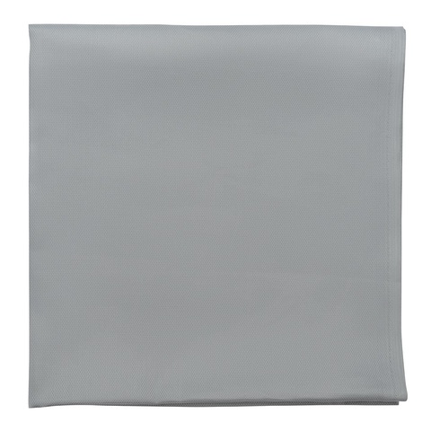 Скатерть серого цвета с фактурным жаккардовым рисунком из хлопка из коллекции Essential, 180х260 см Tkano TK21-TC0012