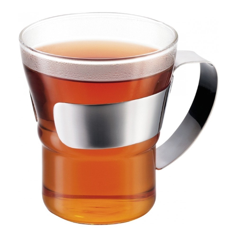 

Набор кружек кофейных Bodum Assam 0,3 л. 2 шт. хром 4552-16