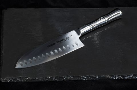 Нож кухонный стальной Сантоку Samura BAMBOO SBA-0094/Y