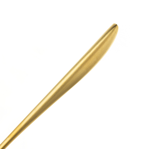 Набор столовых приборов (24 предмета / 6 персон) Cutipol ICON Matte Gold Brushed арт. IC.006 GB