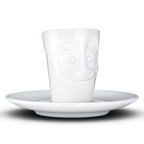 Кофейная чашка с блюдцем Tassen Tasty 80 мл белая T02.14.01