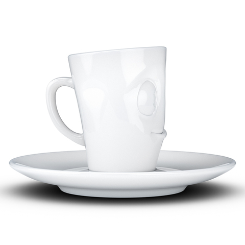 Кофейная чашка с блюдцем Tassen Tasty 80 мл белая T02.14.01