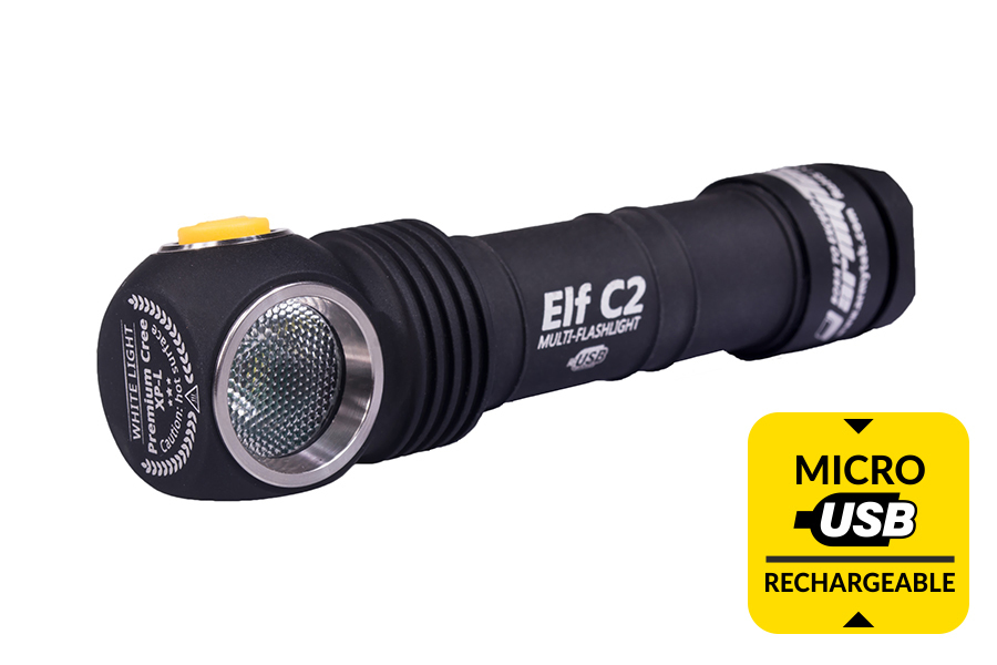 

Мультифонарь светодиодный Armytek Elf C2 Micro-USB+18650, 1050 лм, аккумулятор* F05101SC