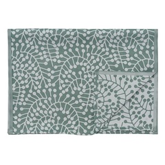 Дорожка из хлопка зеленого цвета с рисунком Спелая смородина, Scandinavian touch, 53х150см Tkano TK21-TR0010