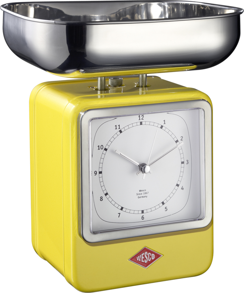 

Весы с часами Wesco 322204-19
