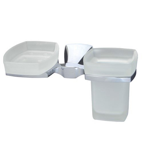 

Wern K-2526 Держатель стакана и мыльницы WasserKRAFT Серия Wern K-2500