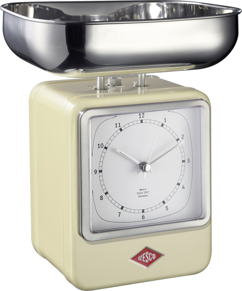 

Весы с часами Wesco 322204-23