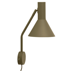 Лампа настенная Lyss, 42х?18 см, оливковая матовая Frandsen 123042