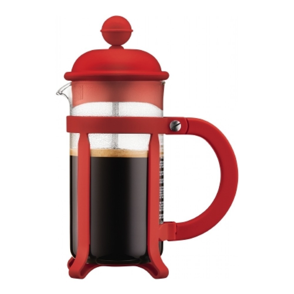 

Кофейник френч-пресс Bodum Java 0,35 л. красный 1903-294