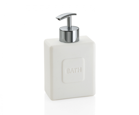Диспенсер для жидкого мыла «Bath» белый и хром Andrea House BA64276