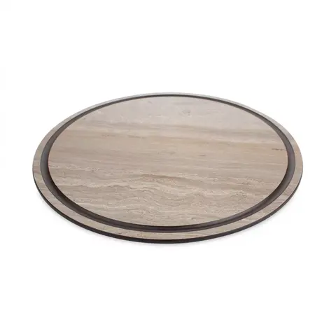 Доска круглая для нарезки и сервировки 24см ComposeEat Fashion арт. DRKJ240406KL6
