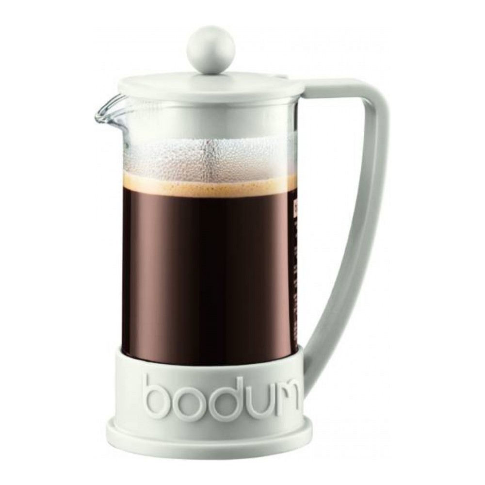 

Кофейник френч-пресс Bodum Brazil 1 л. белый 10938-913