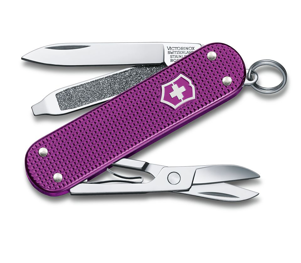 

Нож-брелок Victorinox Classic LE 2015, 58 мм, 5 функций, "Alox" (подар. упаковка) 0.6221.L16