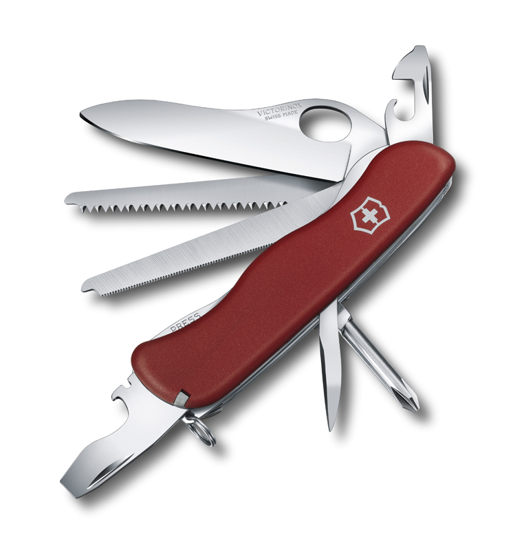 

Нож Victorinox Locksmith, 111 мм, 14 функций, с фиксатором лезвия, красный 0.8493.M