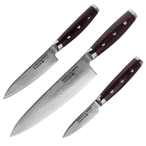 Комплект из 3 ножей YAXELL GOU 161