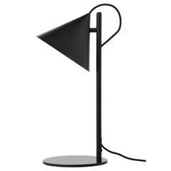 Лампа настольная Benjamin, 20х23х47 см, черная матовая, черный шнур Frandsen 249365011