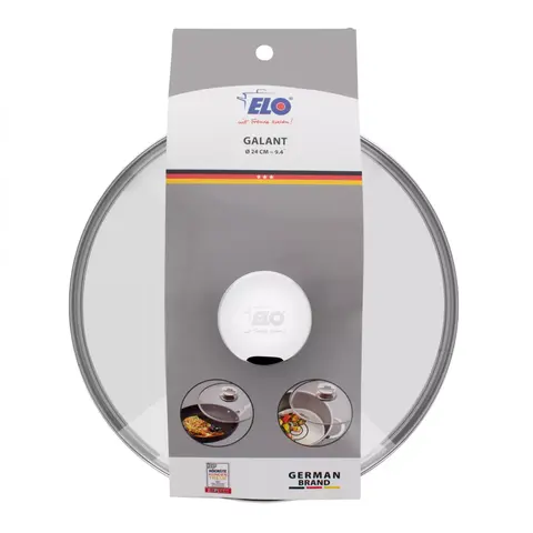 Крышка стеклянная 24 см ELO Galant арт. 73024