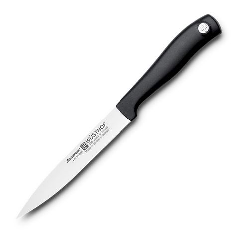 Набор из 5 кухонных ножей, мусата, ножниц и подставки WUSTHOF Silverpoint арт. 9864