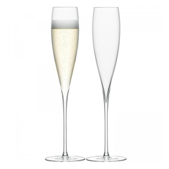 Бокал-флейта для шампанского Savoy 2 шт. прозрачный LSA G246-07-301