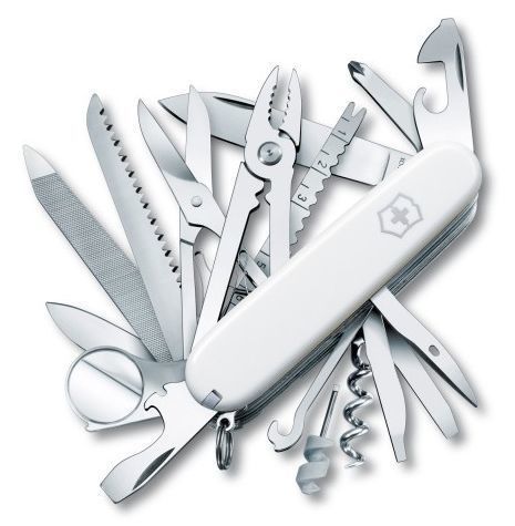 

Нож Victorinox SwissChamp, 91 мм, 33 функции, белый 1.6795.7R