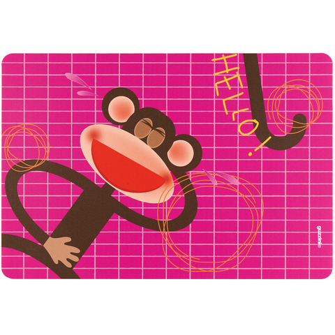 Коврик сервировочный детский Hello обезьяна Guzzini 22606652M