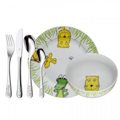 Набор детской посуды (6 предметов / 1 персона) WMF SAFARI 3201002425