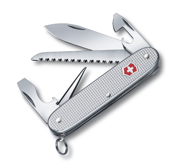 

Нож Victorinox Farmer, 93 мм, 9 функций, серебристый 0.8241.26