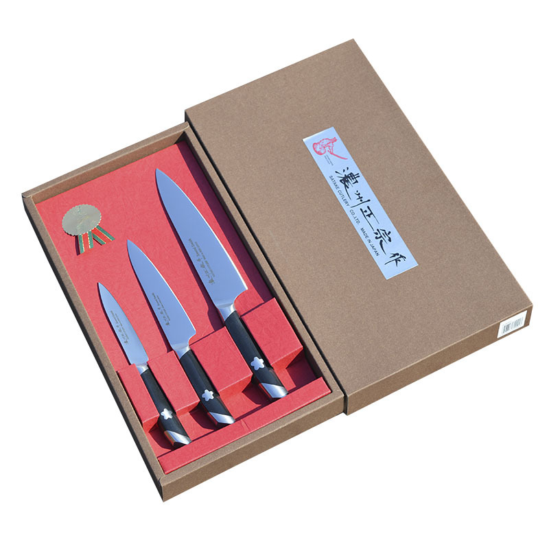 

Набор из 3 кухонных ножей SATAKE Sakura HG8082