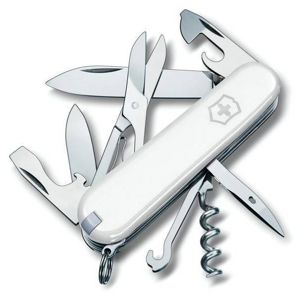 

Нож Victorinox Climber, 91 мм, 14 функций, белый 1.3703.7R