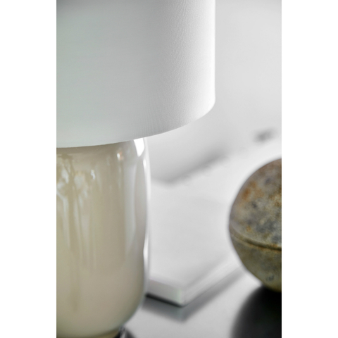 Лампа настольная Cadiz, 28х43,4 см, серо-коричневая Frandsen 254533011