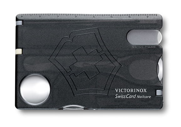 

Швейцарская карточка Victorinox SwissCard Nailcare, черная* 0.7240.T3