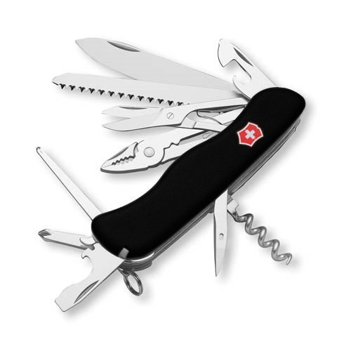 

Нож Victorinox Hercules, 111 мм, 18 функций, черный* 0.9043.3
