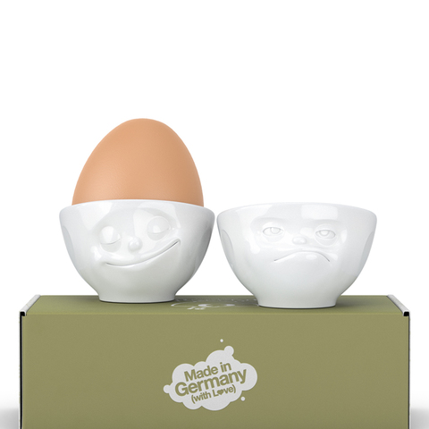 Набор из 2 подставок для яиц Tassen Happy & HMPFF белый T01.53.01