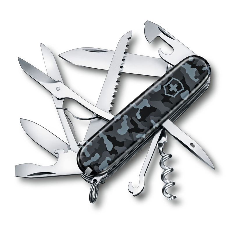 

Нож Victorinox Huntsman, 91 мм, 15 функций, морской камуфляж 1.3713.942