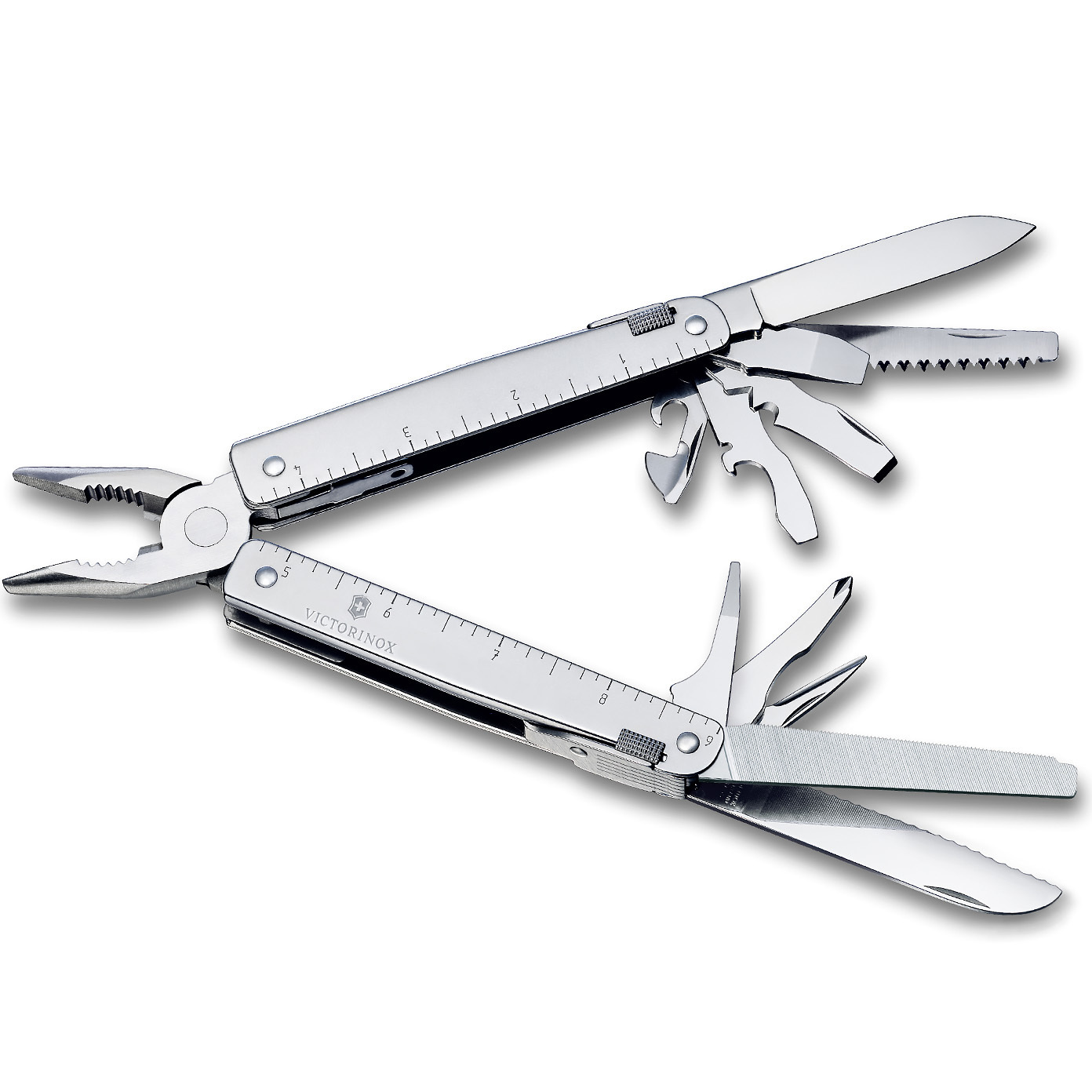 

Мультитул Victorinox SwissTool 23, 115 мм, 27 функций, нейлоновый чехол 3.0323.N