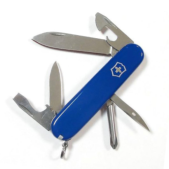 

Нож Victorinox Tinker, 91 мм, 12 функций, синий 1.4603.2R