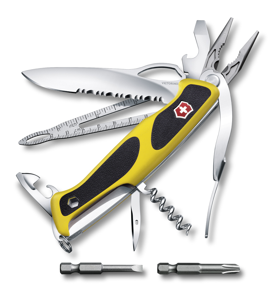

Нож Victorinox RangerGrip Boatsman, 130 мм, 21 функция, желтый* 0.9798.MWC8