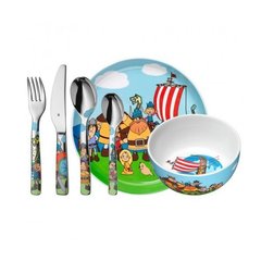 Набор детской посуды (6 предметов / 1 персона) WMF WICKIE 3201002561