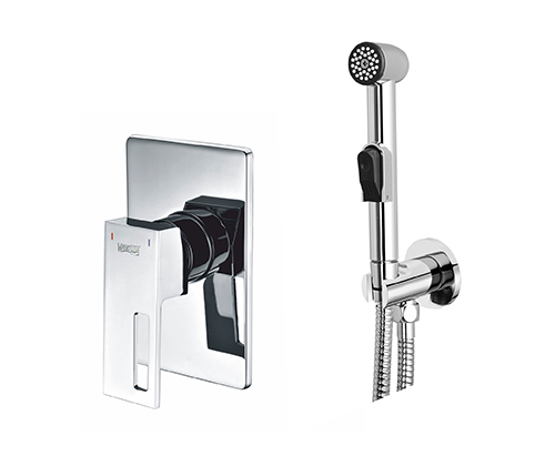 

A01556 Встраиваемый комплект для биде со шлангом 100 см WasserKRAFT