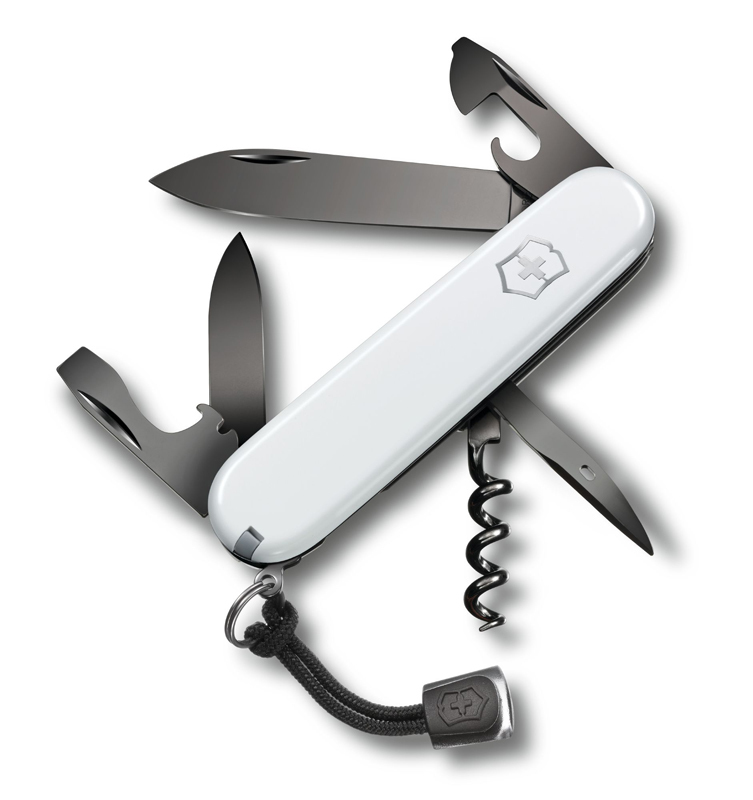 

Нож Victorinox Spartan PS, 91 мм, 13 функций, белый, с темляком 1.3603.7P