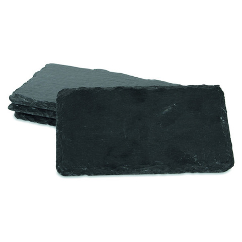 Набор досок сервировочных для сыра Boska 16x10см, (чёрный), 4шт. BSK359003