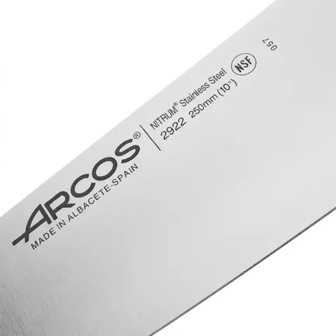 Нож кухонный Шеф 25см красная рукоять ARCOS 2900 арт. 2922