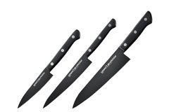 Набор из 3 кухонных ножей Samura SHADOW SH-0220/K*