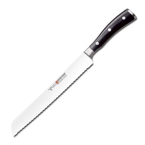 Набор из 6 кухонных ножей, мусата, ножниц и подставки WUSTHOF Classic Ikon арт. 9882 WUS